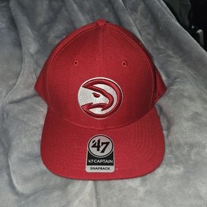 NWOT - 47 Brand - Atlanta Hawks Snapback Cap